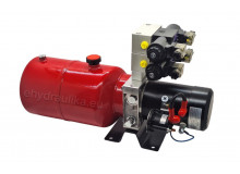 Miniagregát 2,2kW, 24DC, 4,2cm3/ot., 10L nádrž,se 2 solenoidními ventily