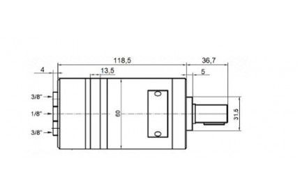 Hydromotor orbitální MAMM40C / VGMM40A1A
