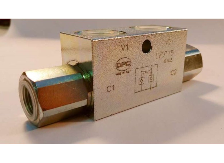 Hydraulický zámek, VBPDE -  3/8 